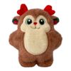 KONG Holiday Snuzzles Reindeer Größe S: L 17 x B 14 x H 6 cm cm