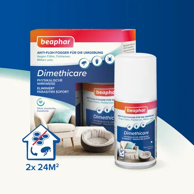 beaphar Dimethicare Anti-Floh Mini Fogger - 2 x 75 ml