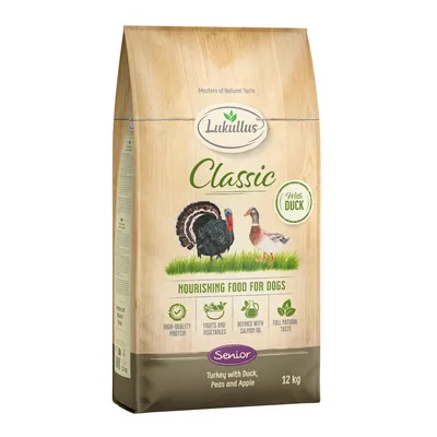 Lukullus Classic Senior pulyka & kacsa - 1 kg új receptúra