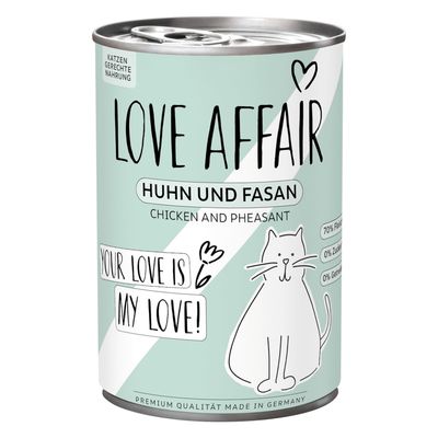 Hardys LOVE AFFAIR 6 x 400 g Huhn & Fasan