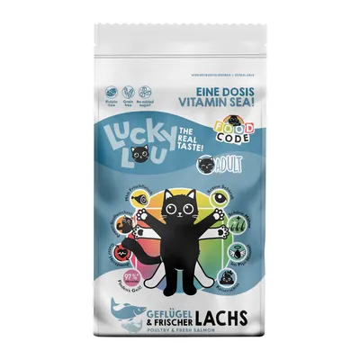 Lucky Lou Adult птиче месо и сьомга - 1,7 кг