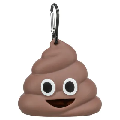Trixie zásobník na sáčky na psí exkrementy, hnědý - dávkovač sáčků vč. role, D 8 x Š 5 cm