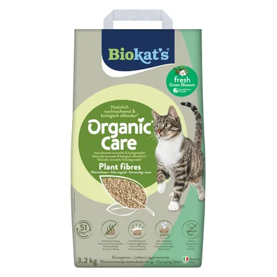 Biokat's Organic Care Plant Fibres Fresh - 3,2 kg (8 l)