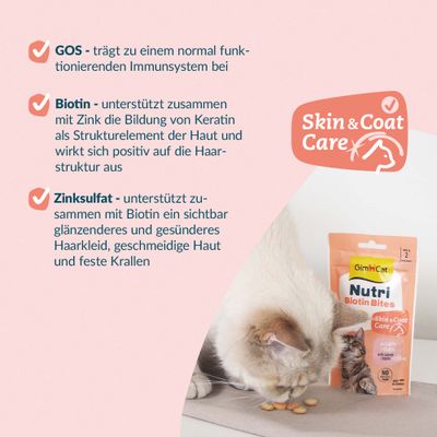 GimCat Nutri Biotin Bites mit Lachs
