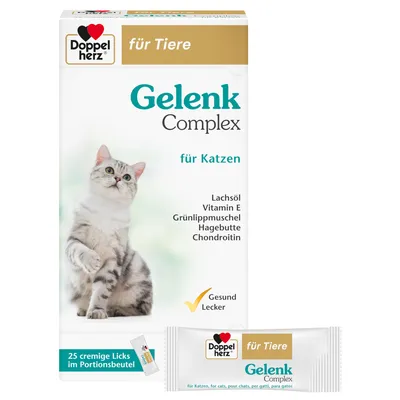 Doppelherz Gelenk Complex für Katzen - 25 x 10 g