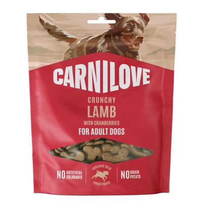 Patée Carnilove pour chien + Friandises Crunchy : 10 % de remise !