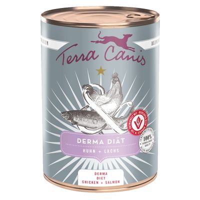 Terra Canis Derma Diet 6 x 400 g Huhn & Lachs