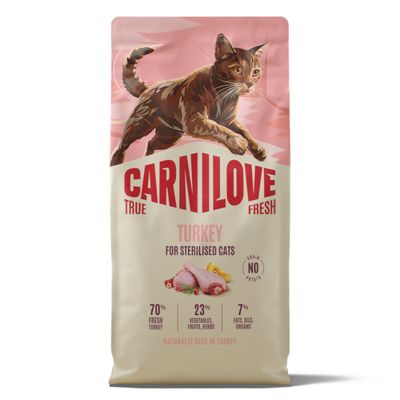 Carnilove True Fresh Adult Sterilised Pute 6 kg