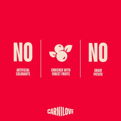 Carnilove Cat Soft Snack - Sardynka z truskawką, 4 x 50 g