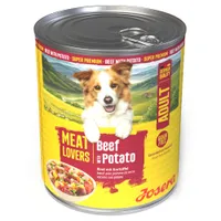 Josera Meatlovers Menü 6 x 800 g - Rind & Kartoffel (neues Design)