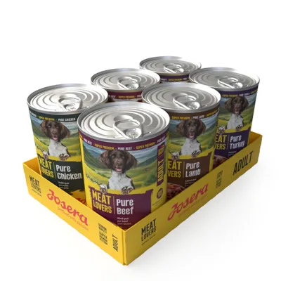Josera Meatlovers Pure 6 x 400 g comida húmeda para perros
