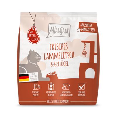 MjAMjAM křupavé krmivo jehněčí a drůbeží