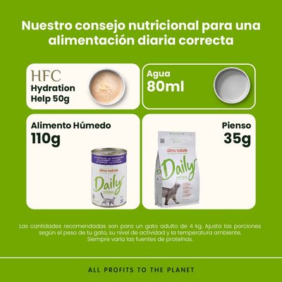 Almo Nature Daily Menu 6 x 400 g - Conejo
