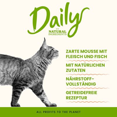 Almo Nature Daily Menu 6 x 85 g - Mousse mit Kaninchen