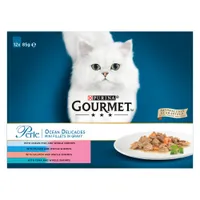 Gourmet Perle Pouches Mixed Pack - Saver Pack: Ocean Delicacies in Gravy (24 x 85g)