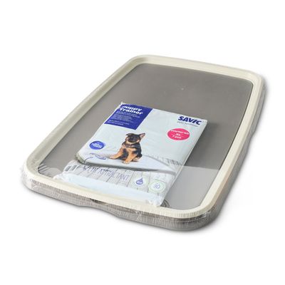 Savic Puppy Trainer Starter Set XL, inkl. 7 Pads