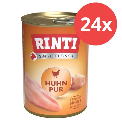RINTI Monoproteico 24 x 400 g - Manzo puro