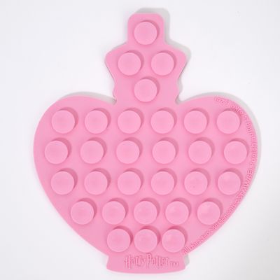 Harry Potter Schleckmatte Liebestrank, pink - ca. L 20 x B 23 x H 1 cm