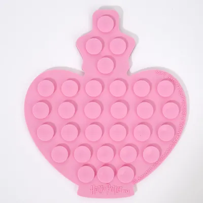 Harry Potter Schleckmatte Liebestrank, pink - ca. L 20 x B 23 x H 1 cm