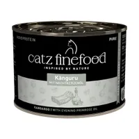catz finefood Purrrr 12 x 200/190 g Alimento umido per gatti - Canguro (12 x 200 g)