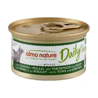 Varčno pakiranje Almo Nature Daily Menu 24 x 85 g - Mousse s tuno in piščancem