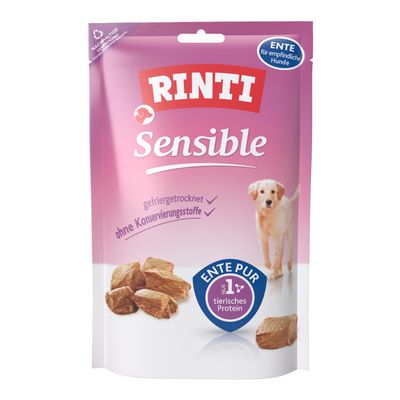 RINTI Sensible Snacks, kylmäkuivattu ankka ankka (120 g)