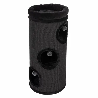 Diogenes Scratching Barrel Black - 85cm - Black