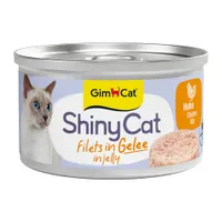 Sparpaket GimCat ShinyCat Jelly 12 x 70 g - Hühnchen