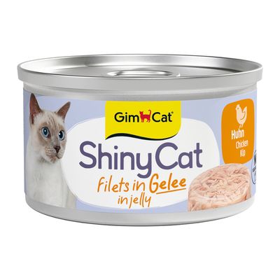 GimCat ShinyCat Jelly 6 x 70 g Kyckling
