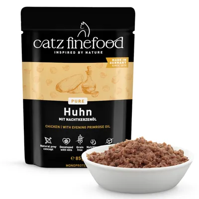 catz finefood Pure Pouch 8 x 85 g - cheval