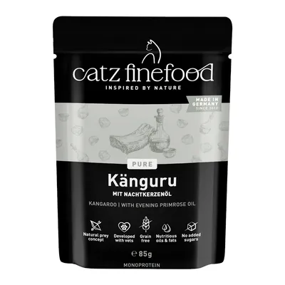 Ekonomipack: catz finefood Pure Pouch 24 x 85 g - Lamm 24 x 85 g