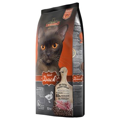 Leonardo Adult canard pour chat 2 x 15 kg