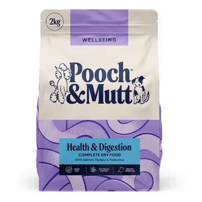 Pooch & Mutt Health & Digestion with Salmon, Parsley & Prebiotics - 2kg