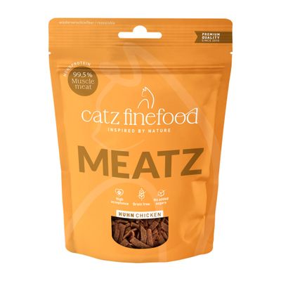 catz finefood Meatz Výhodné balení 2 x kuřecí 45 g