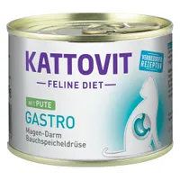 Kattovit Gastro 185 g purkeissa - 6 x 185 g kalkkuna