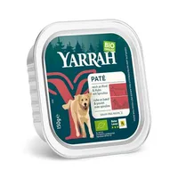 Yarrah Biologische Paté 12 x 150 g - Bio-Kalkoen met Bio-Aloe Vera