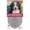 Advantix® très grand chien, de 40 kg à 60 kg 4 mois de protection (4 pipettes)