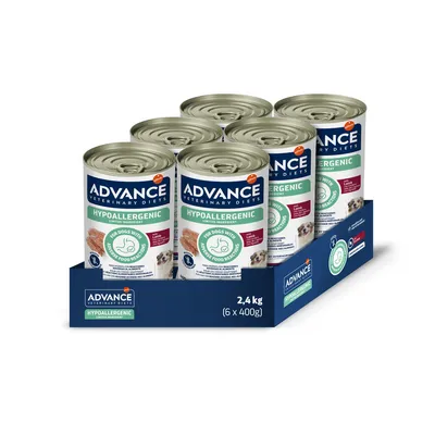 Advance Veterinary Diets Hypoallergenic - pstruh (6 x 400 g)
