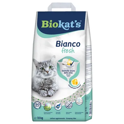 Biokat's Bianco Fresh Katzenstreu - Sparpaket: 2 x 10 kg