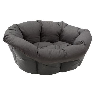 Hoes Sofà antraciet voor Ferplast mand Siesta Deluxe (zonder mand)