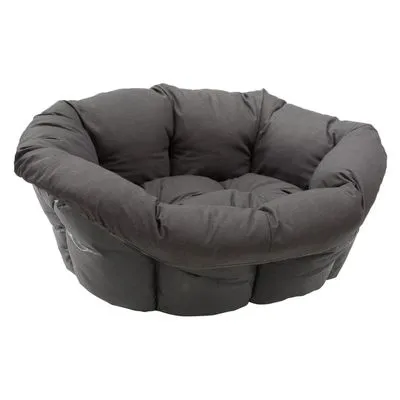 Hoes Sofà antraciet voor Ferplast mand Siesta Deluxe (zonder mand)