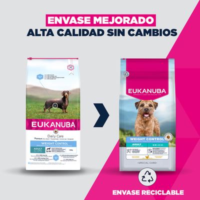 Eukanuba Special Care Weight Control Adult Small/Medium