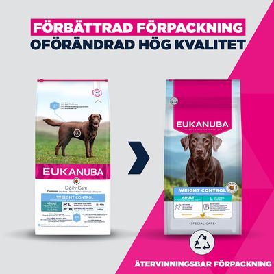 Eukanuba Special Care Weight Control Adult Large