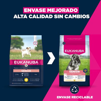 Eukanuba Premium Nutrition Senior Small Breed pollo