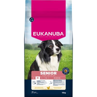 Eukanuba Caring Senior Medium Breed Kip