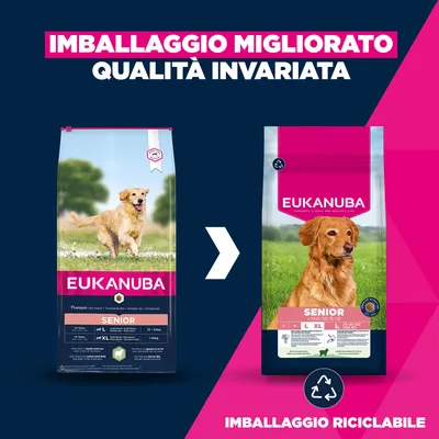 Eukanuba Premium Nutrition Senior Large & Giant Breed Agnello & Riso - 2 x 12 kg