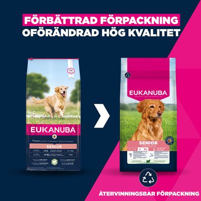 Eukanuba Premium Nutrition Senior Large & Giant Breed Lamb & Rice