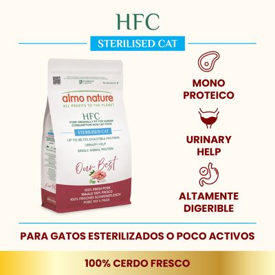 Almo Nature HFC Adult Sterilized cerdo