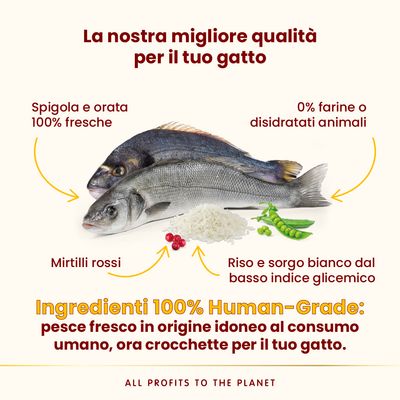 Almo Nature HFC Longevity Sterilised Spigola & Orata fresche