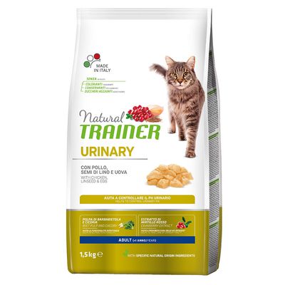 Natural Trainer Cat Adult Urinary mit Huhn 1,5 kg